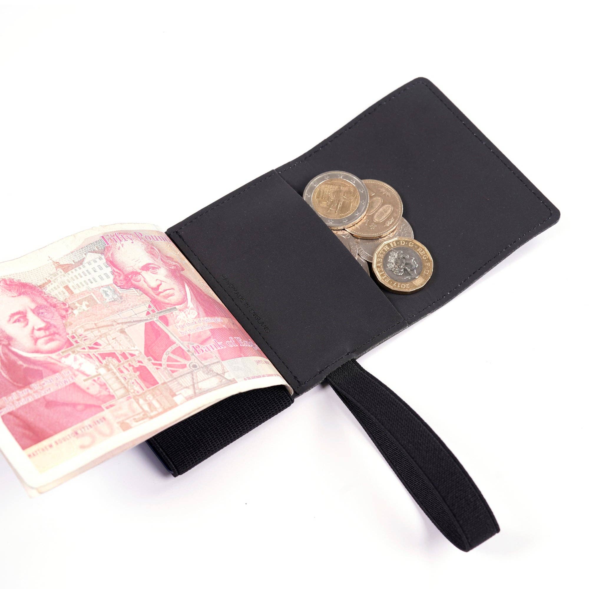 TROVE - Wholesale Card Holder - Women's - TROVE Cash Wrap: Reflex Black6