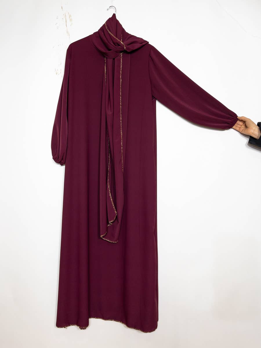 IDEAL OUTFIT - Wholesale Kaftan - Women's - Medina silk abaya for women ref:2338pkdr17
