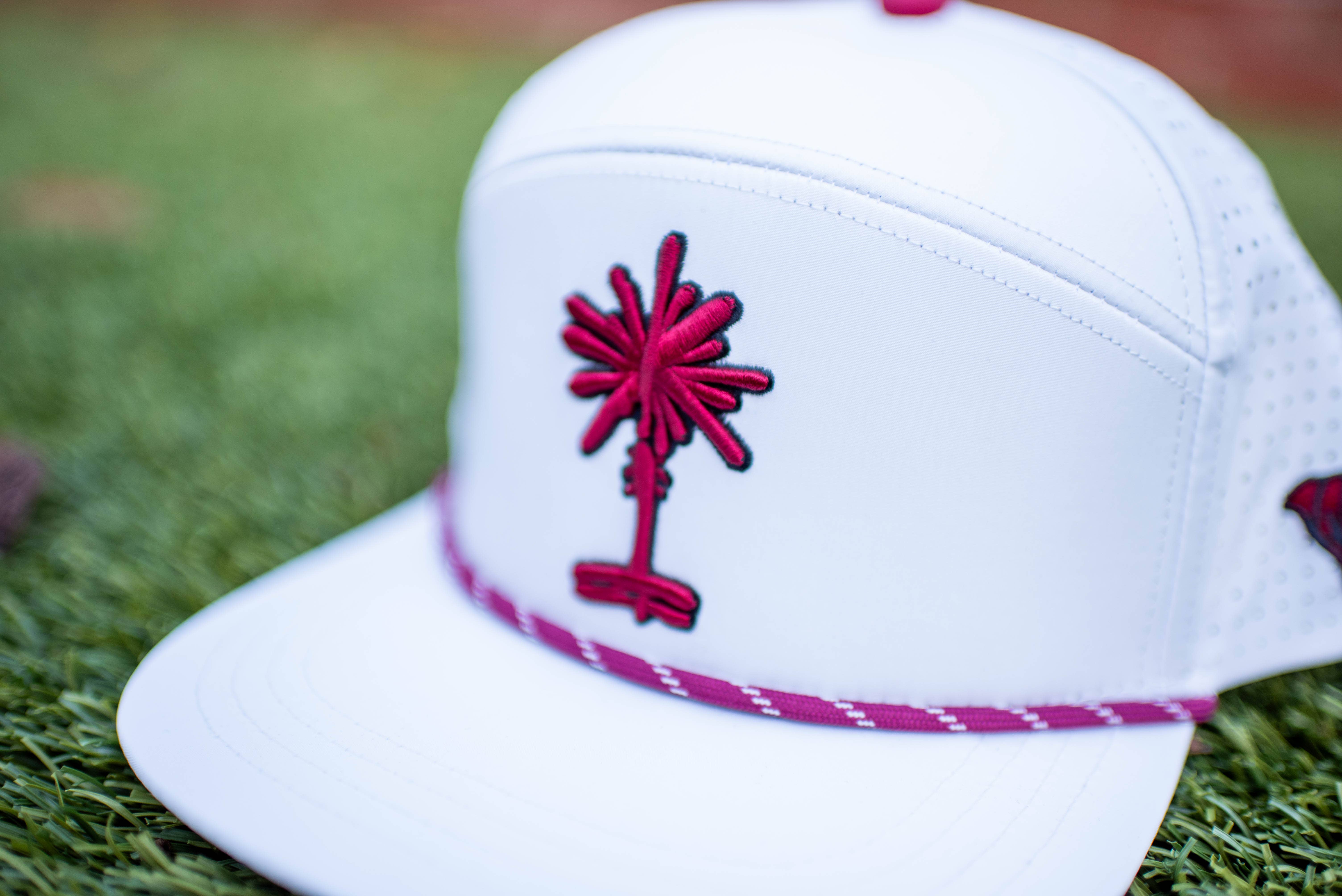 Rybo Shop – Großhandel Basecap – Herren – South Carolina Football Weißer Palmetto Snapback Seil Hut1