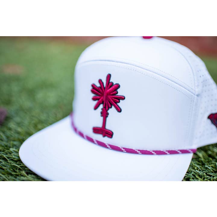 Rybo Shop – Großhandel Basecap – Herren – South Carolina Football Weißer Palmetto Snapback Seil Hut1