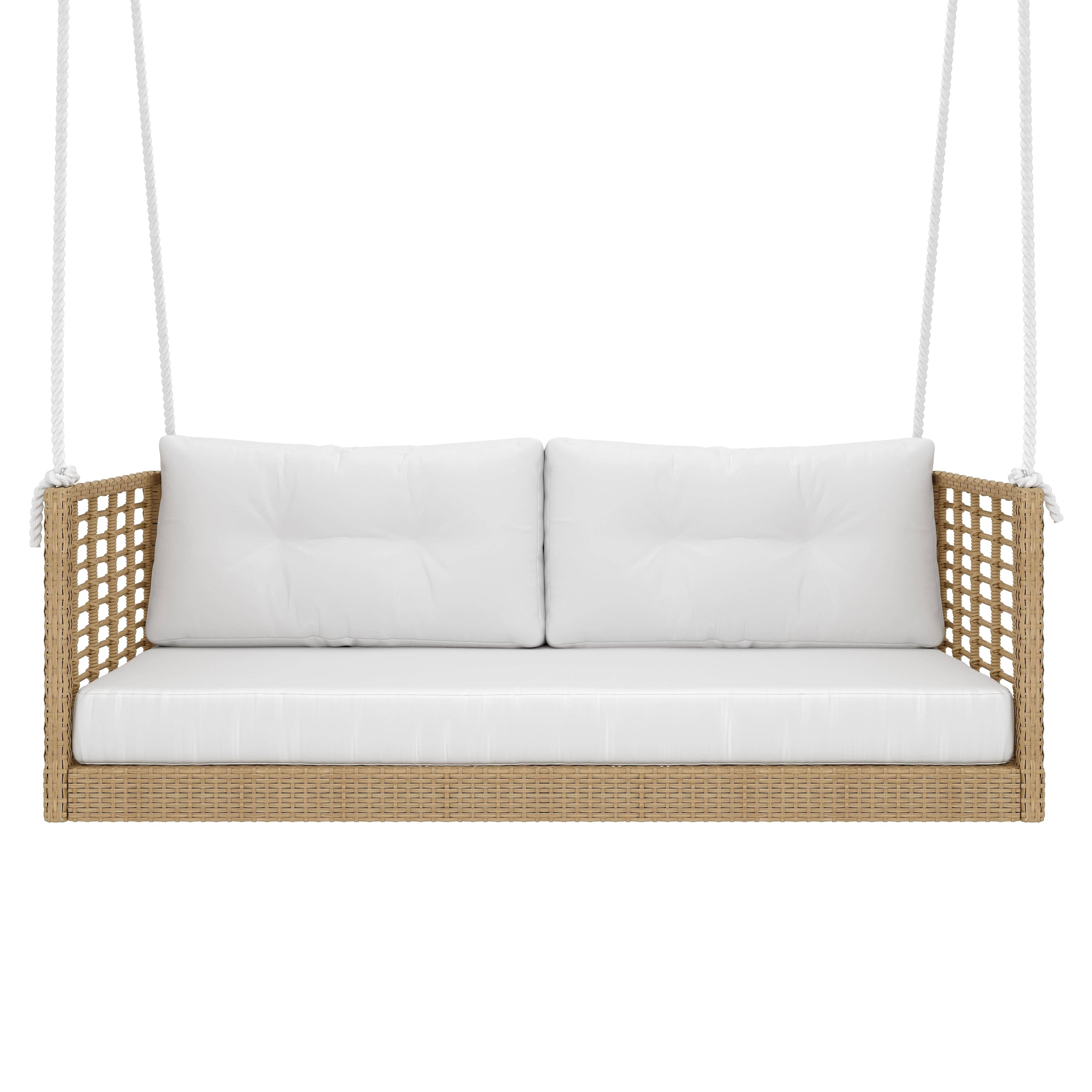 The Porch Swing Company - Wholesale Swing - Kids & Baby - East Green Millie Love Seat Porch Swing with Cushions1