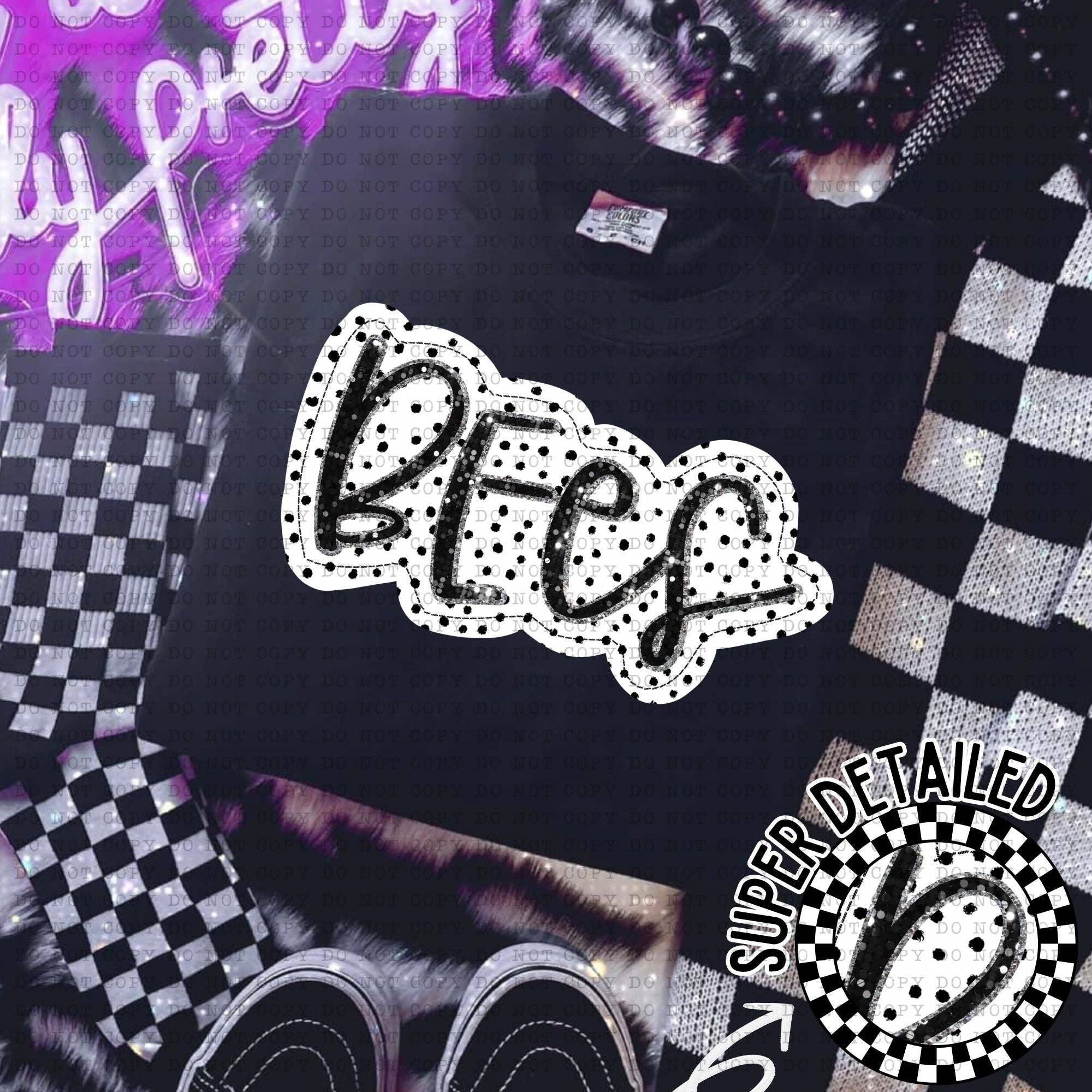 Simple Tymes – Engroshandel Sublimationstryk – Dotted Applique Teams DTF-print6