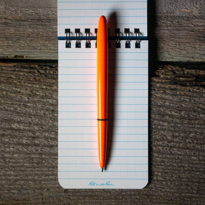 Rite in the Rain - Wholesale Pen - Rite in the Rain All-Weather Metalen Kogelpen, Oranje2