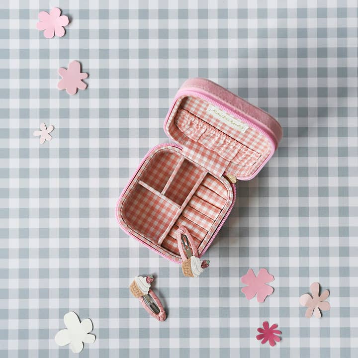 Rockahula Kids - Wholesale Jewelry Box/Organizer - Kids - Sweet Strawberry Square Jewellery Box
