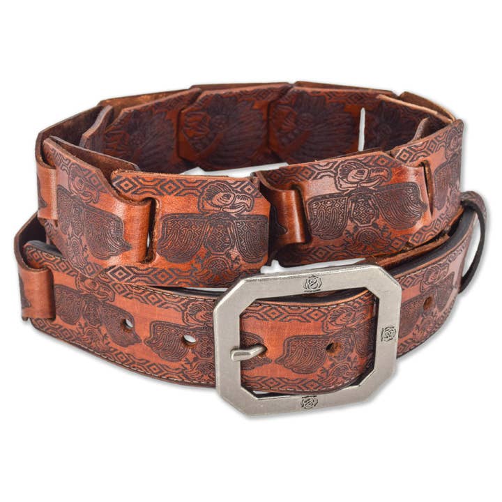 DAKOTAH BELT I-FULL GRAIN LEATHER BELT for wholesale by TODD BLOOM
