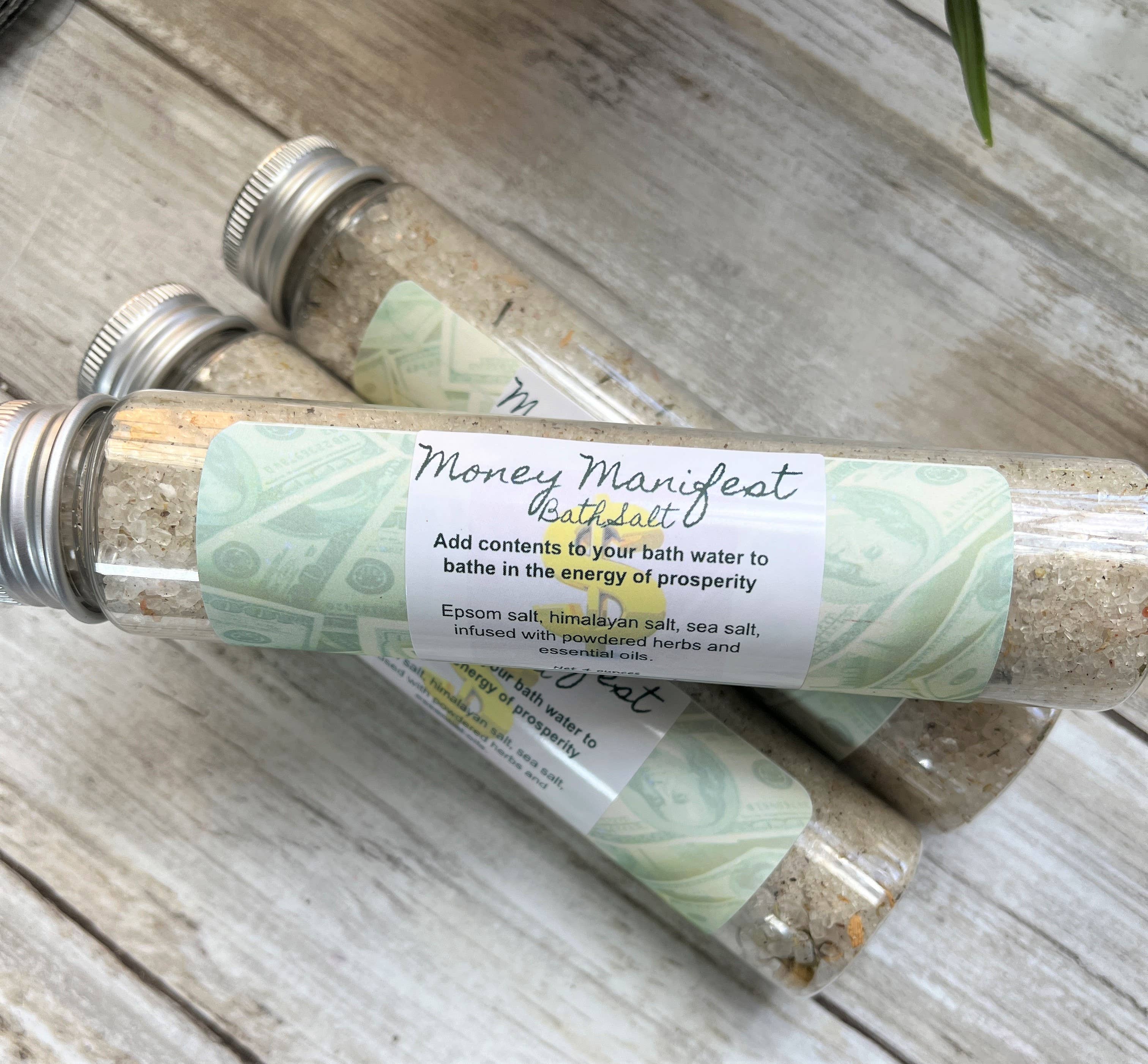 My Enchanted Path - Wholesale Bath Salts - Money Manifest Bath Salt | Prosperity Ritual Salts2