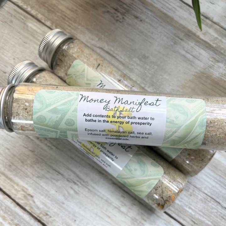 My Enchanted Path - Wholesale Bath Salts - Money Manifest Bath Salt | Prosperity Ritual Salts2