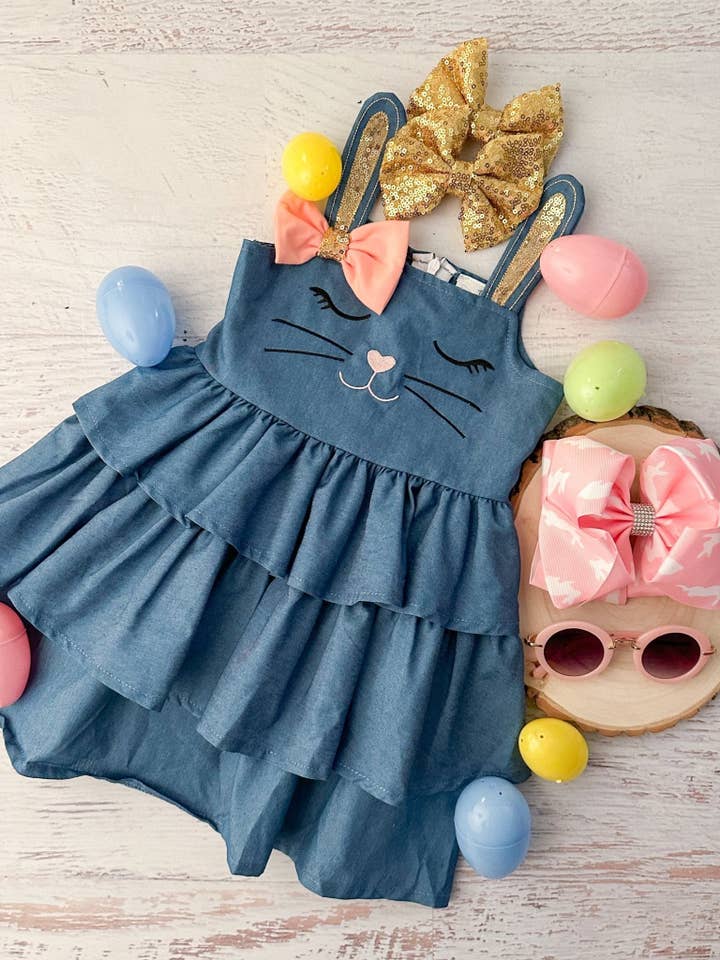 Sleepy & Dreamy Bunny Dress for wholesale by The Hair Bow Company