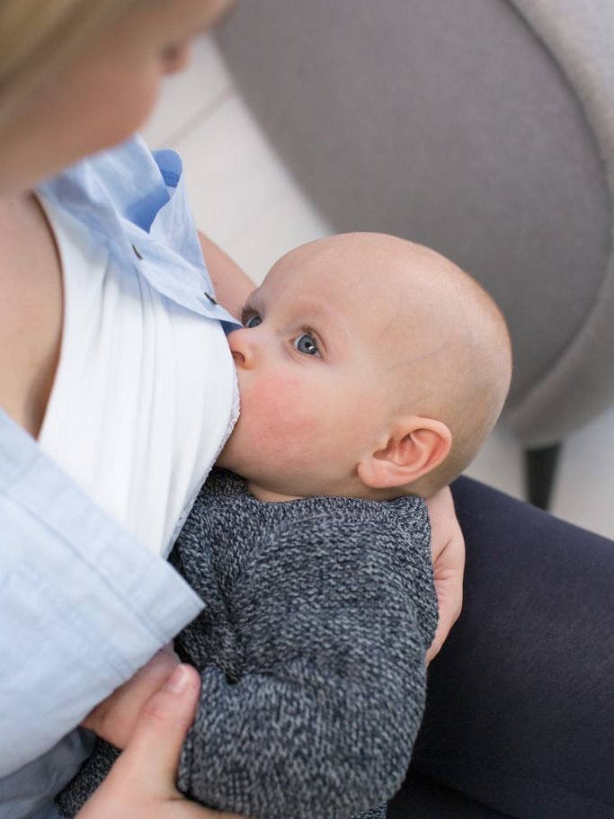 Colete de amamentação orgânica em branco por atacado de The Bshirt