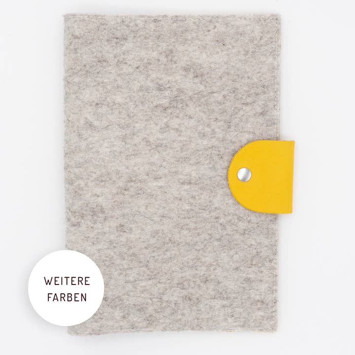 custodia per notebook da visita in miele per la vendita all'ingrosso da parte di MEIN EIN & ALLES