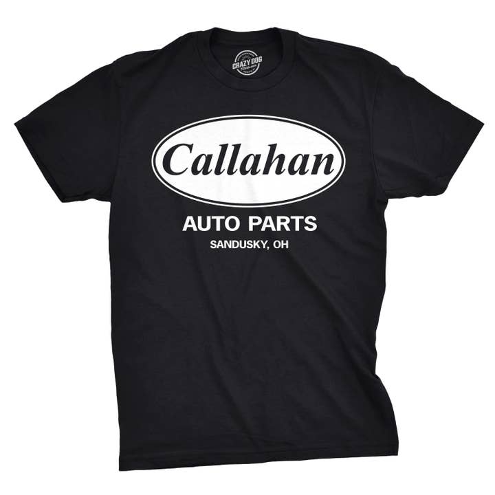 Crazy Dog T-Shirts - Wholesale Screen Printed T-Shirt - Men's - Callahan Auto Parts Men's Tshirt TV & Movies Graphic Tee18