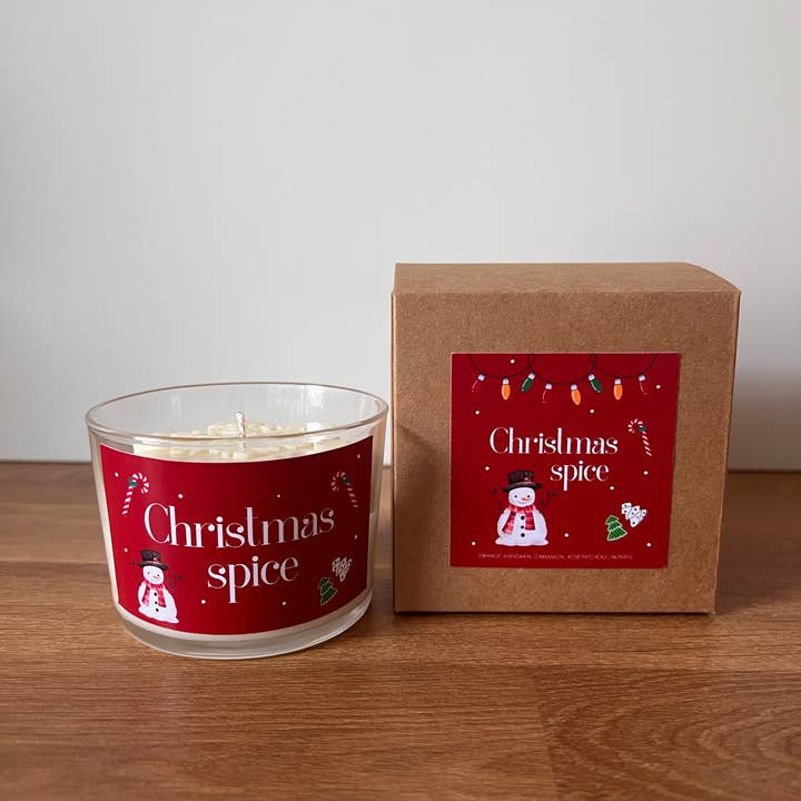 Artina - Wholesale Jar/Filled Candle - Snowflake1