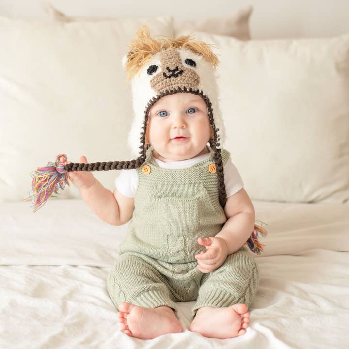 Huggalugs - Wholesale Beanie - Kids - Llama Beanie Hat Baby & Kids