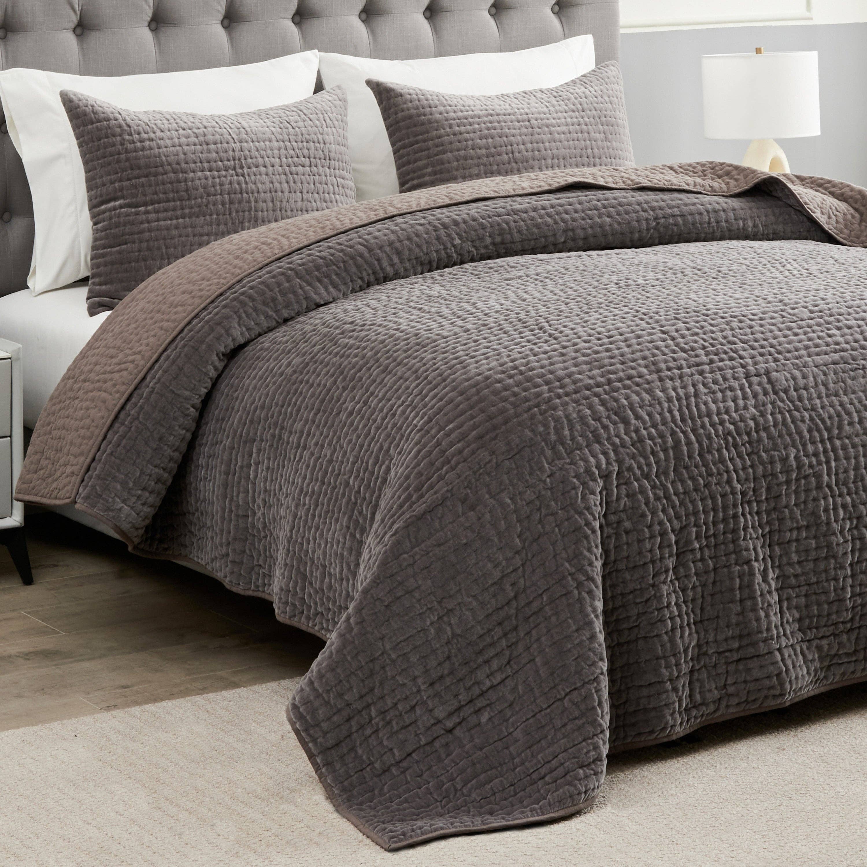 Mélange Home - Wholesale Quilt - Tamara Velvet Quilt Set35