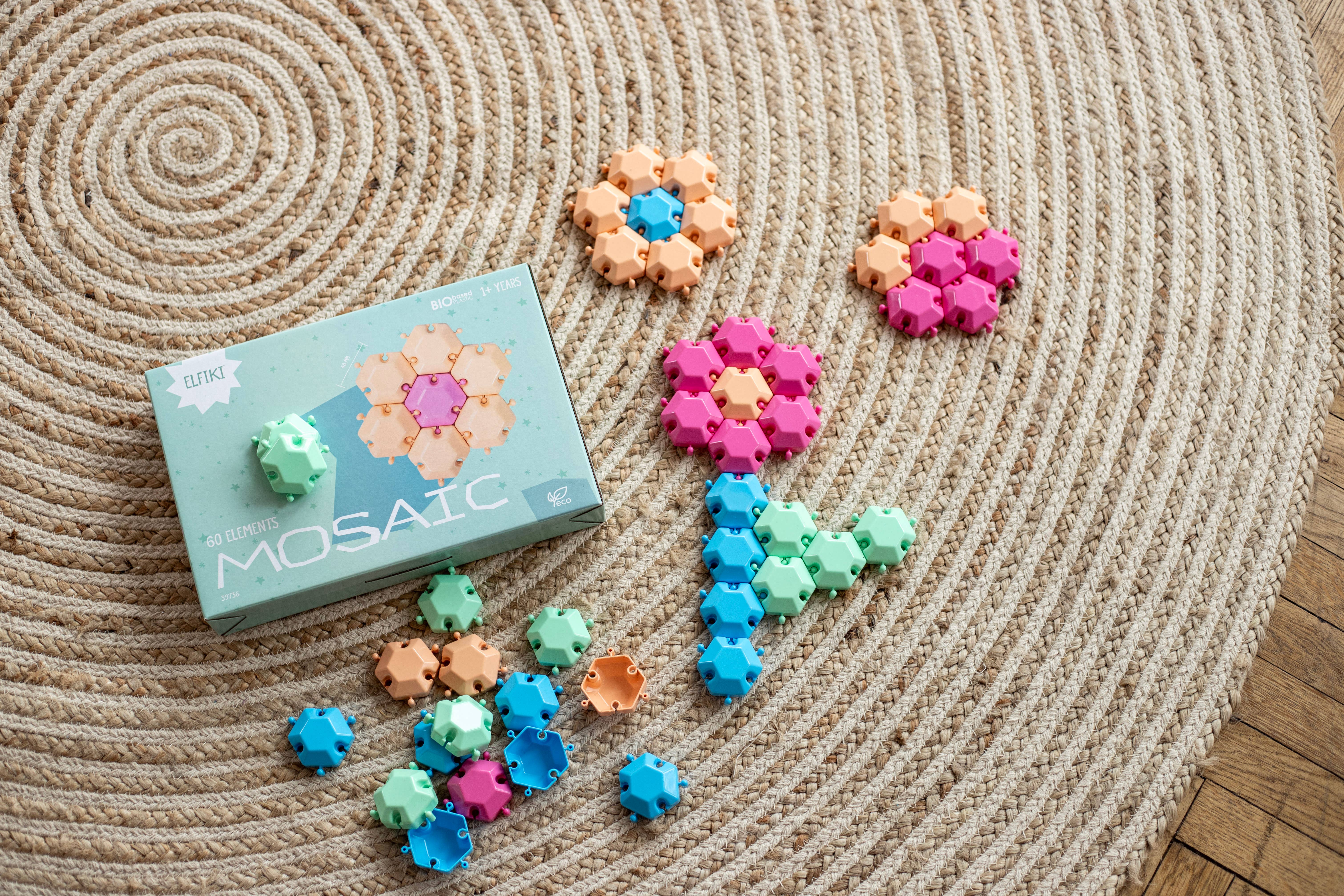 Lotus Pharmacy & Kids Boutique - Wholesale Building Set - Kids - Toy "Mosaic", Educational Toy, ELFIKI6