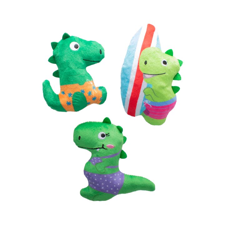 RAWRIN SUMER 3 PIECE SMALL DOG TOY SET for wholesale by Petshop by Fringe Studio