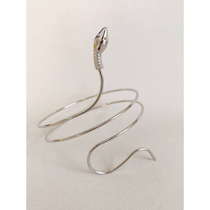 Tourtiwi - Wholesale Cuff Bracelet - Exaggerated Twisted Winding Snake Armband Bracelet1