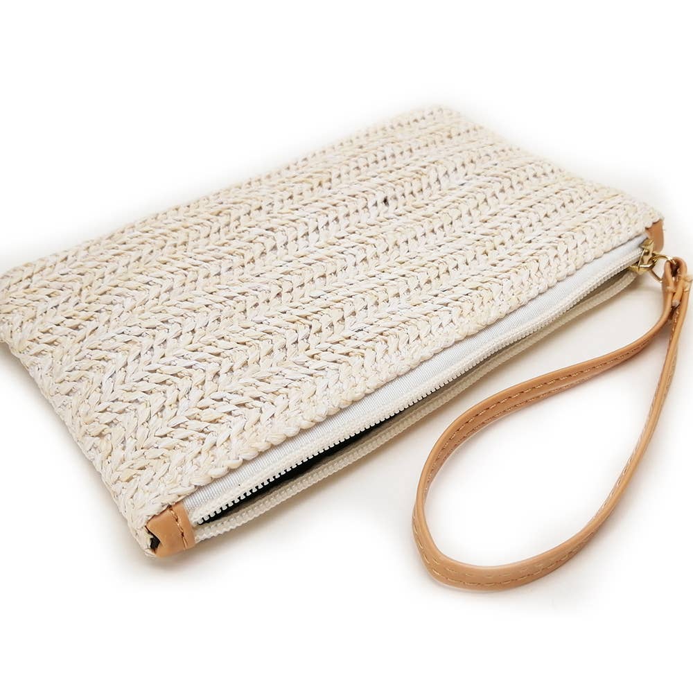 Wholesalesir - Vente Pochette – femme - Sac à main tissé décontracté Grass Woven1