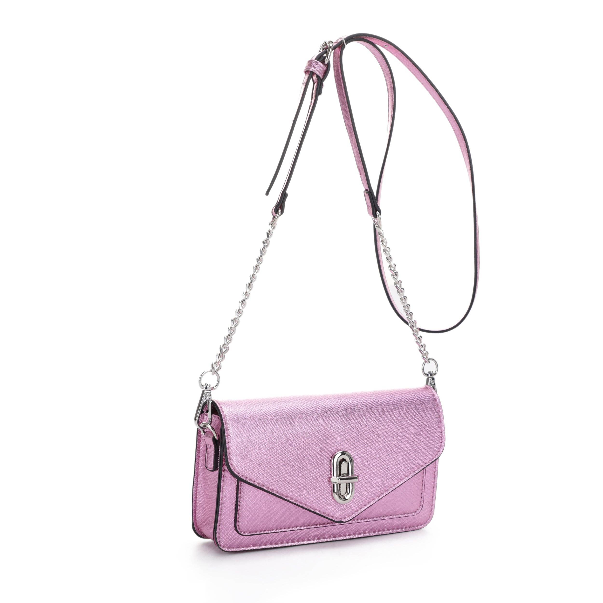 Isabelle Handbags - Vente Sac à bandoulière – femme - SJ20564 Sac bandoulière métallique à poches multiples10
