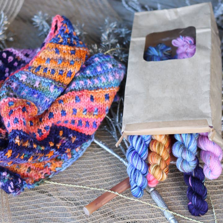 Koigu Wool Designs - Wholesale Yarn - ColorDust Cowl Pack