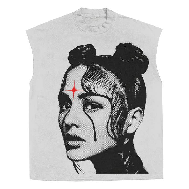 Spiritual Girl Sleeveless Tee for wholesale by Worksofmadness