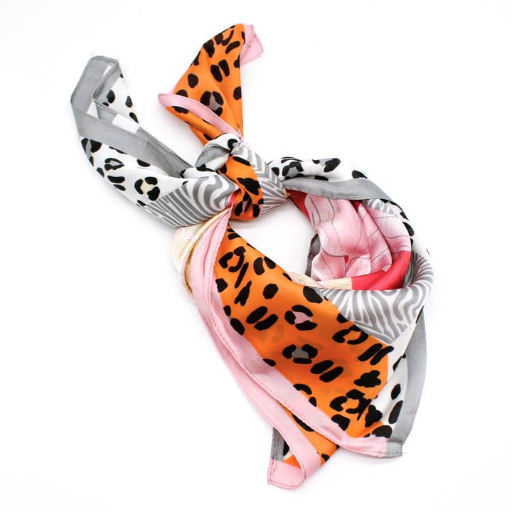 Surtido de 12 pañuelos cuadrados - paquete aleatorio para venta al por mayor de Reference Mode