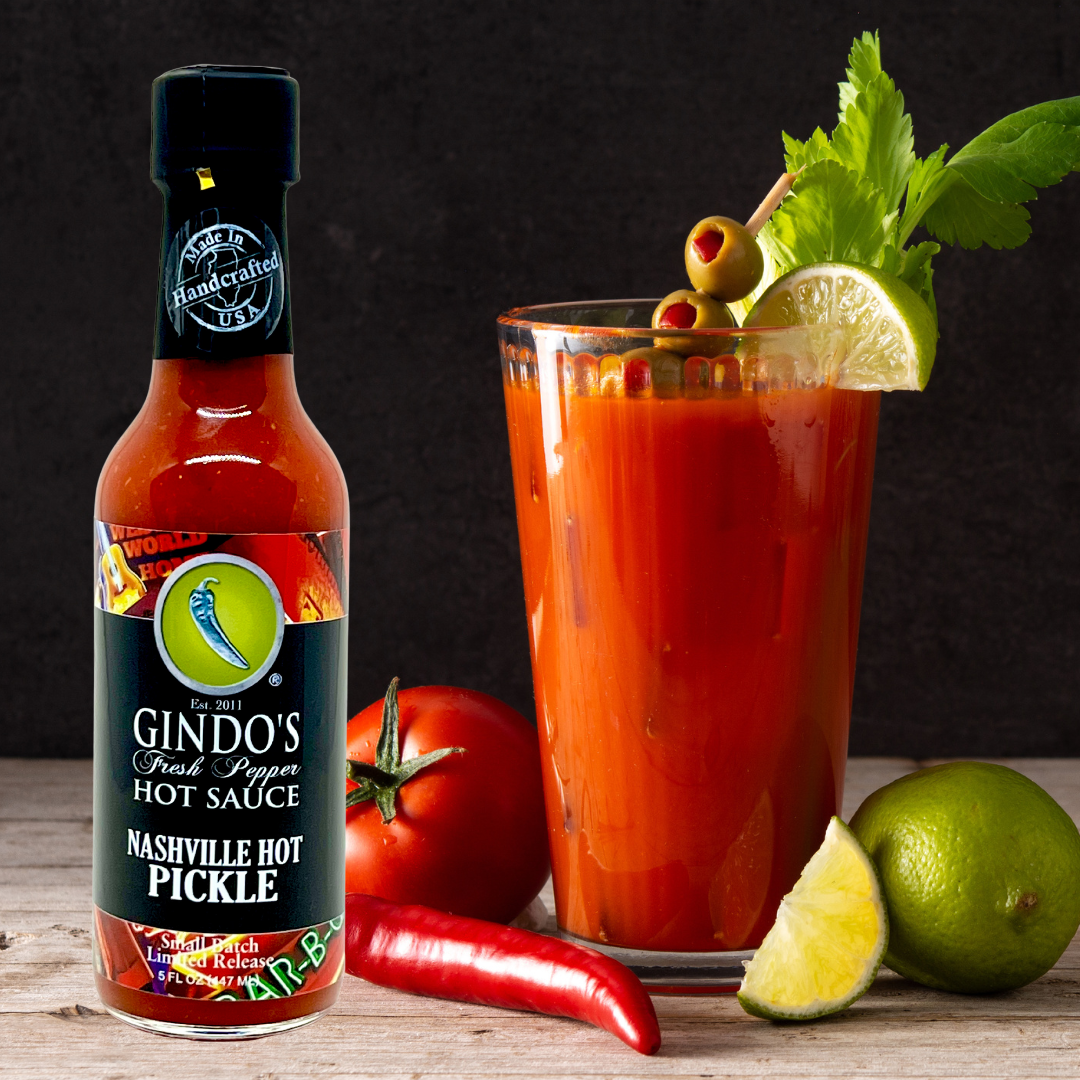 Gindo's Spice of Life – wholesale Hot sauce – Nashville Hot Pickle Hot Sauce2