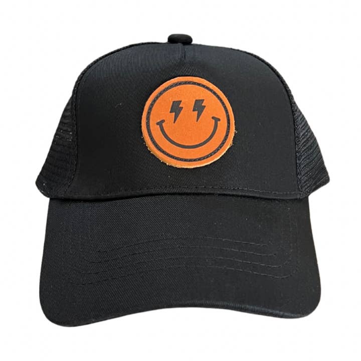 Chapéu de caminhoneiro de rosto sorridente por atacado de The Mama X™ Brand