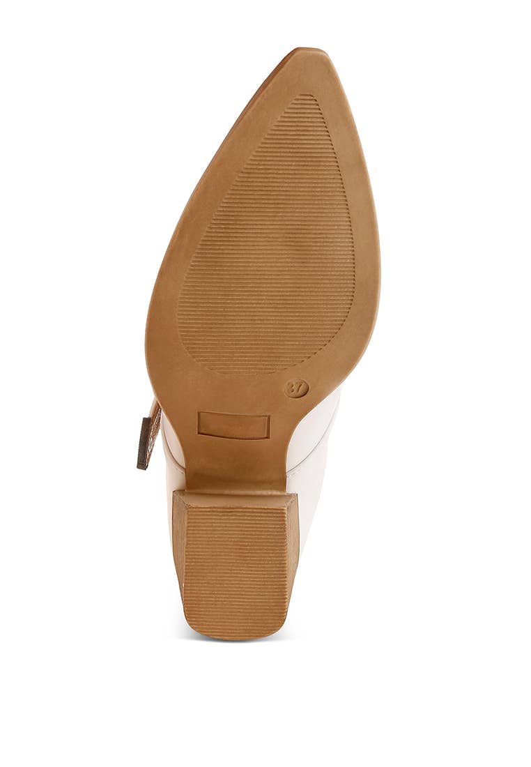 Rag Company - Vente Mules – femme - Mules à boucle sculptée Holler7