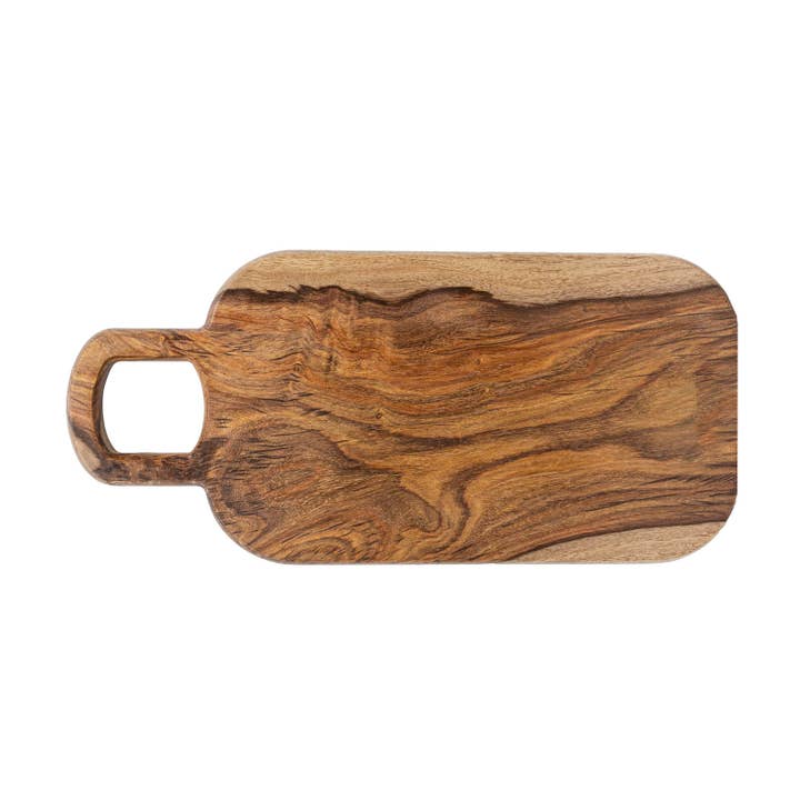 Foreside Home & Garden - Wholesale Condiment/Dip Bowl - Silas Sheesham Wood Serving Tray White Marble Bowl Set 2