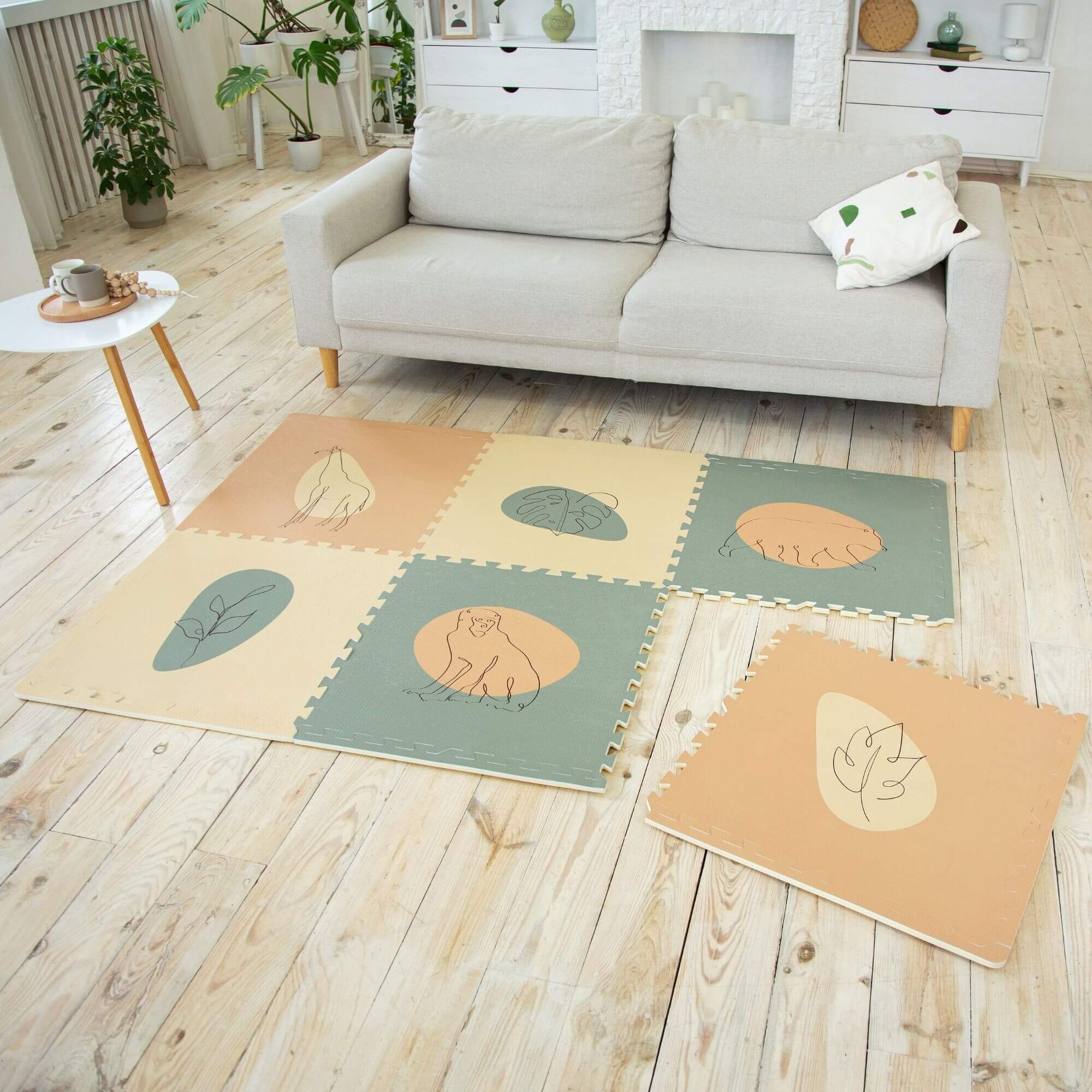 HM Hamburg Merchants GmbH - Wholesale Play Mat - Kids & Baby - Hakuna Matte XXL Foam Play Mat «Jungle Sunset» 1.8 x 1.2 m6