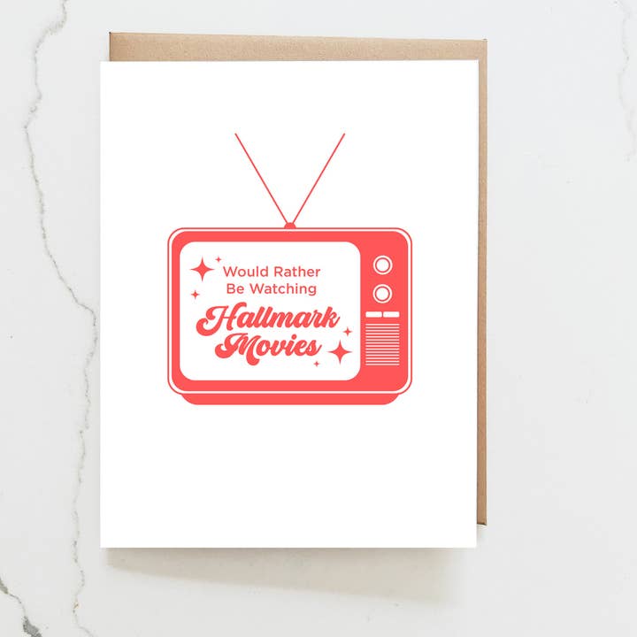Maddon and Co - Wholesale Everyday Greeting Card - Hallmark Movies Card
