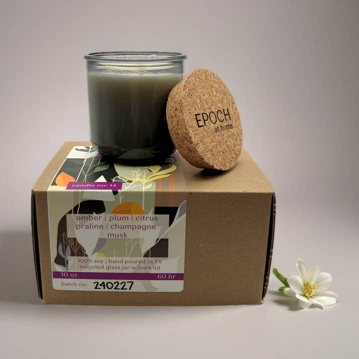 #15 Anise, Currant, Fennel Soy Candle in Recycled Vessel for wholesale by EPOCH at home