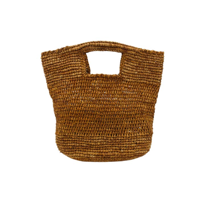 Shebobo - Wholesale Top Handle Bag - Women's - Mini ConCon Crochet Petite Straw Basket7