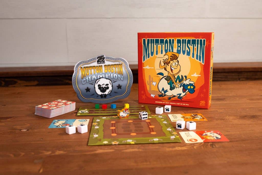 25th Century Games - Wholesale Board Game - Mutton Bustin3