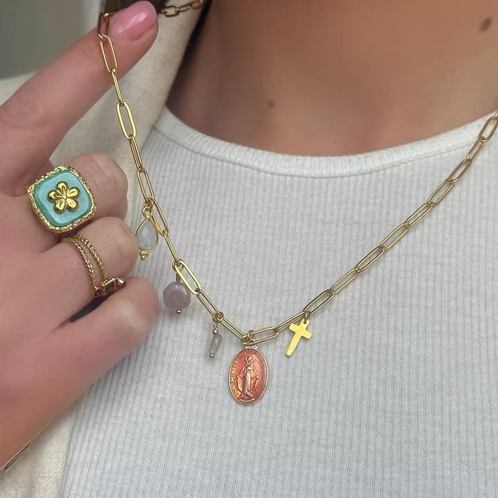 Halsketting Mariama voor wholesale door Horizonandjoyas