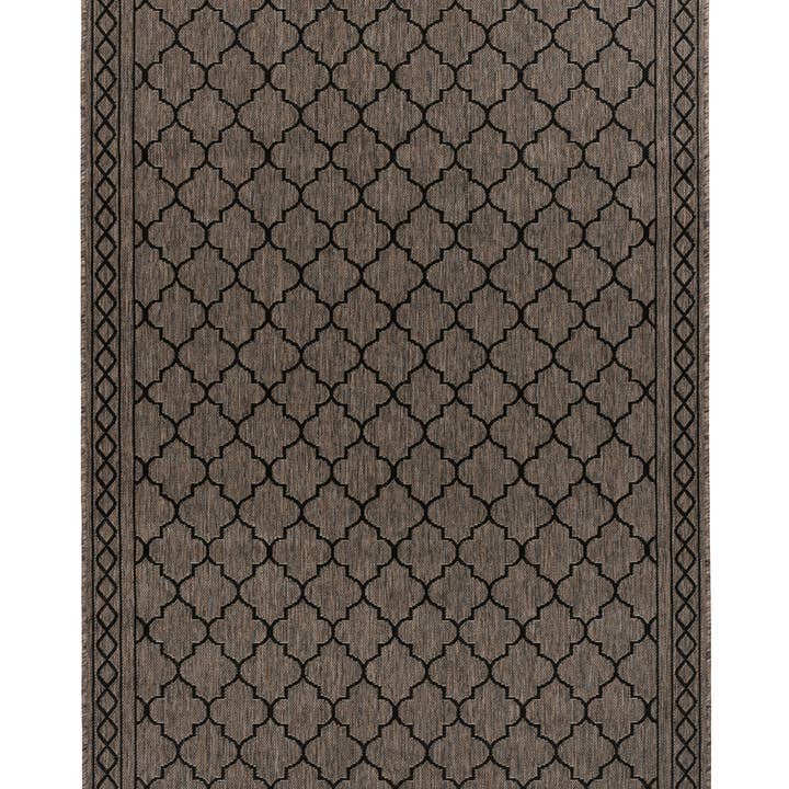 Splash 300 tapijt voor binnen en buiten, grijs/bruin voor wholesale door Vivorum