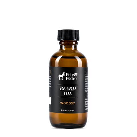 Pete & Pedro - Wholesale Beard Styling Product - Pete & Pedro Natural Blend Woodsy Beard Oil