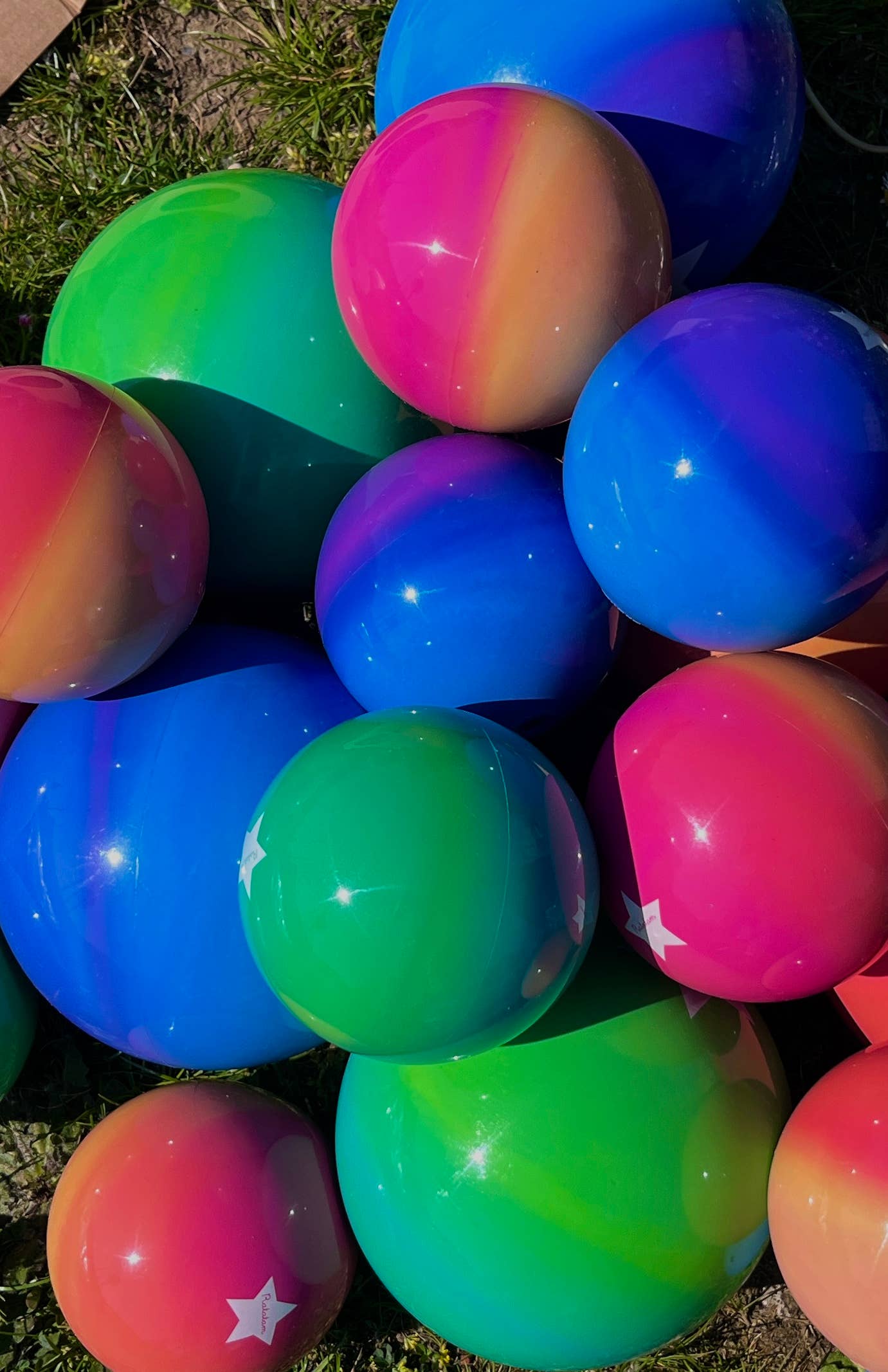 Ratatam! - Vendita all'ingrosso A palloncino - PALLONCINO GOMMA 15CM ROSA E ARANCIONE1