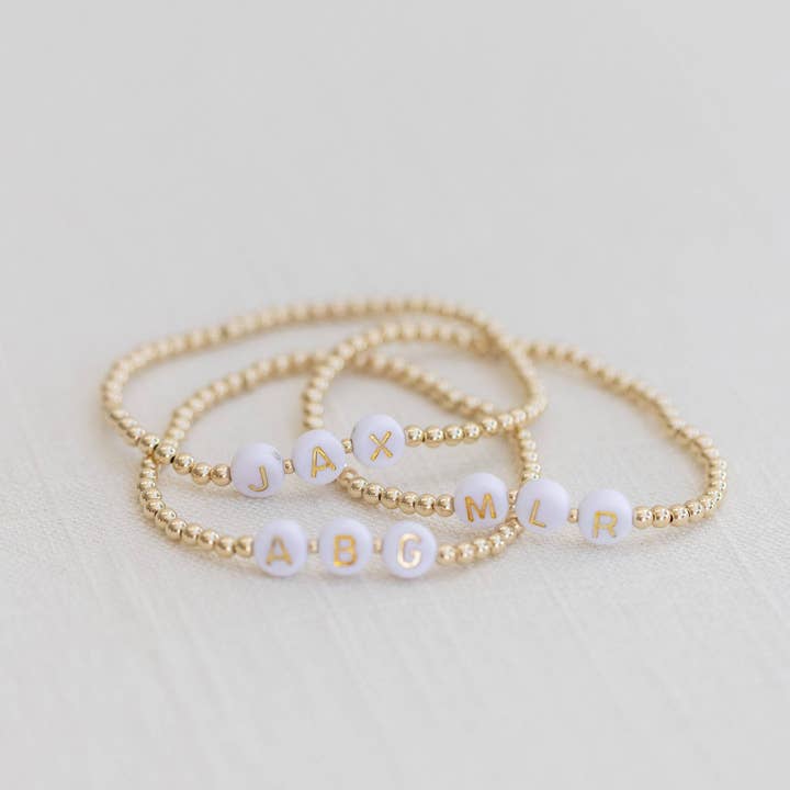 Coast and Cove - Wholesale Beaded Bracelet - Gold Custom Bracelet2