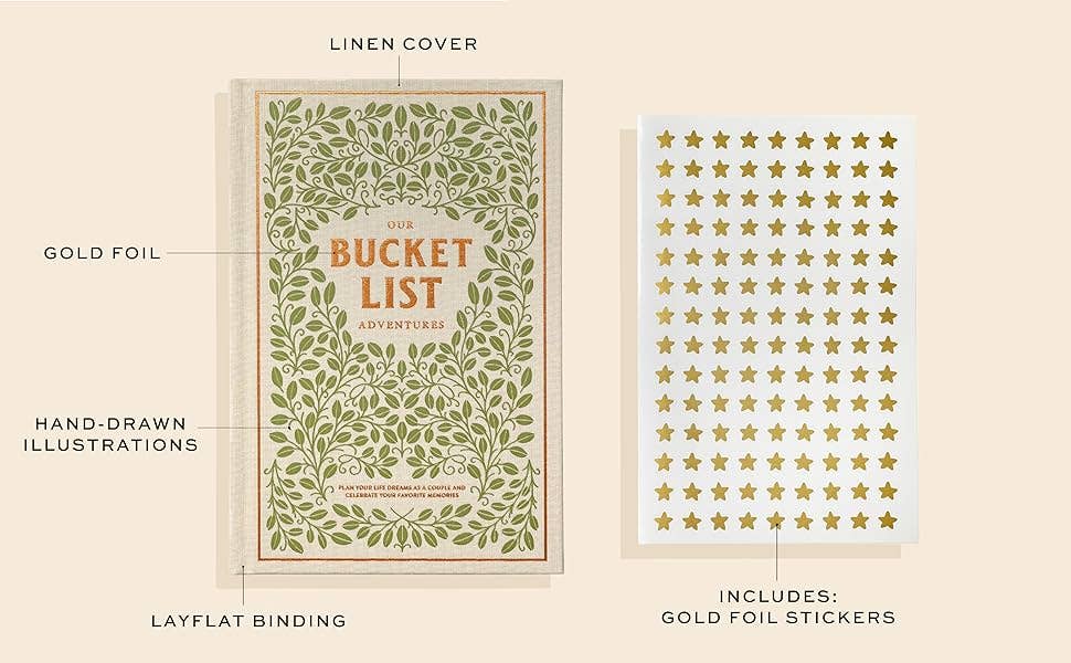 Paige Tate & Co. - Wholesale Journal/Diary - Our Bucket List Adventures: A Guided Journal for Couples 5