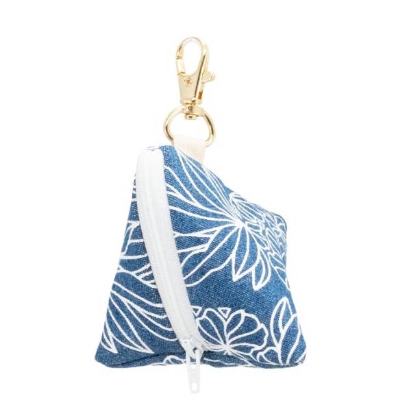 Musubi Pouch Charm • Seaflower Pineapple • Denimkollektion för wholesale av Jana Lam