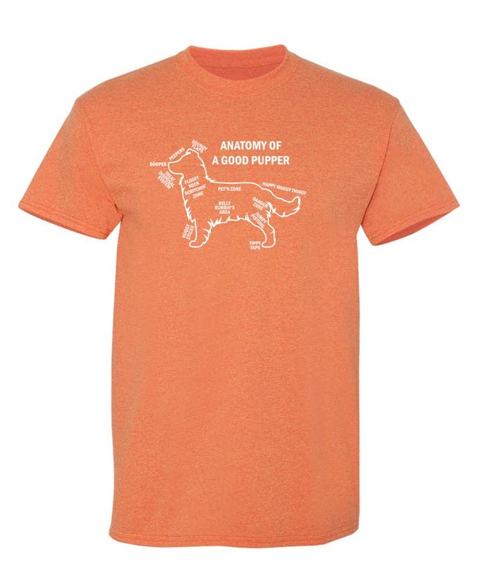 Feelin Good Tees - Wholesale Screen Printed T-Shirt - Unisex - Anatomy Of Good Pupper10