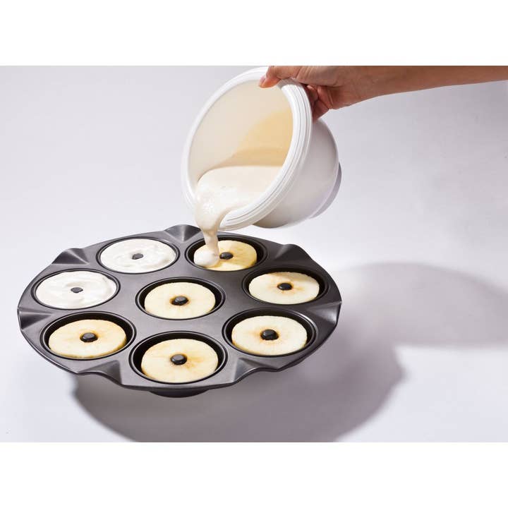 Zenker - Wholesale Cake Pan - Zenker Black Metallic 8 Oven Donuts Mould8