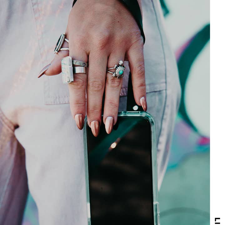 Clutch Creations - Wholesale Phonecase Strap - Black Leather Detachable Mini Phone Strap2