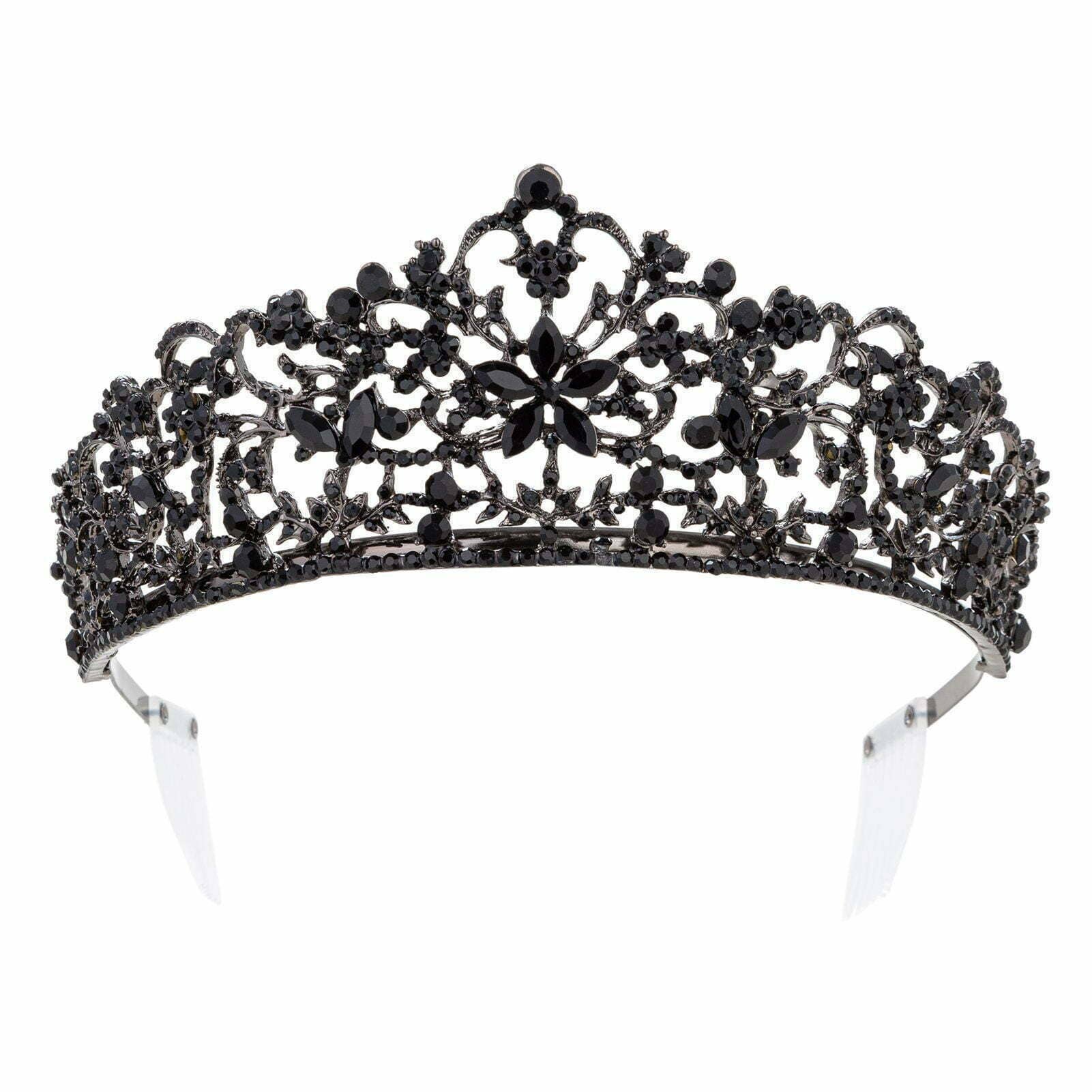 Diacly - Vente Diadème – femme - Diadème de mariage en strass Star in Bloom Vine6