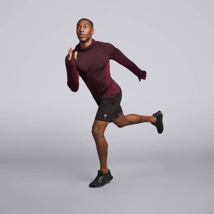 Male Elite Curve 9" Shorts - Black for wholesale by HPE Activewear