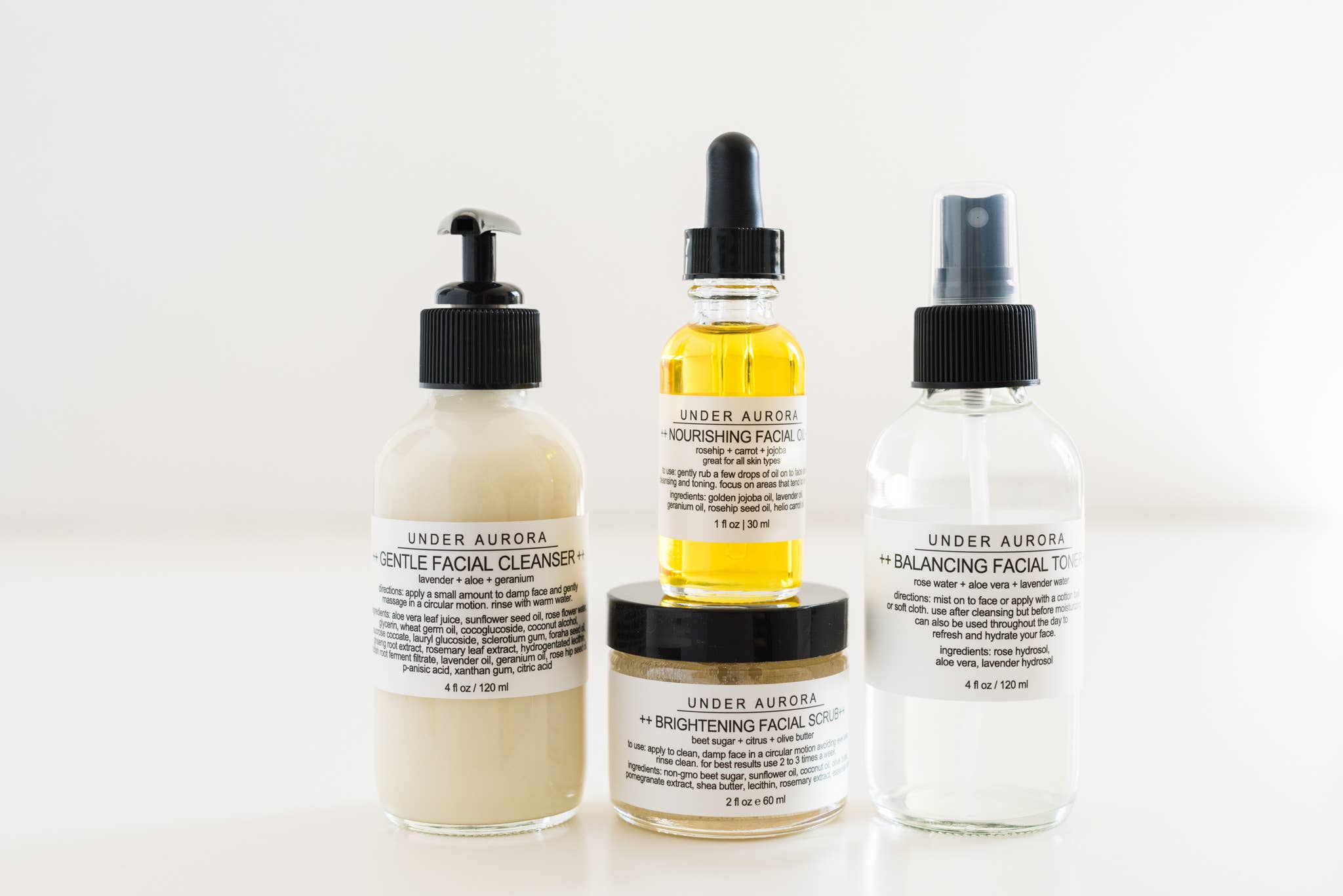 Under Aurora - Wholesale Facial Cleanser - Gentle Facial Cleanser3