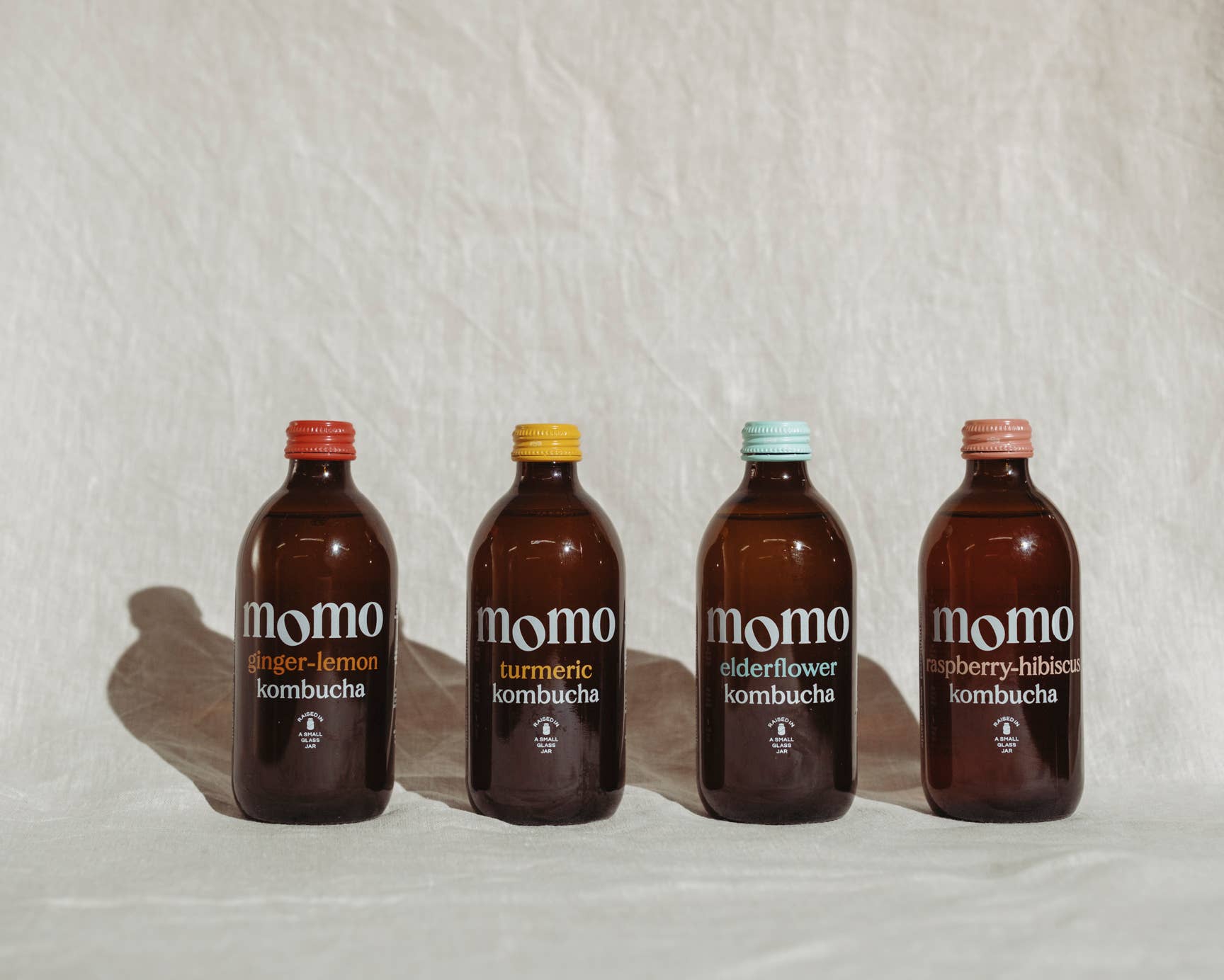 Momo Kombucha – wholesale Kombucha – Organic Mixed Case Kombucha (12 x 330ml bottles)1