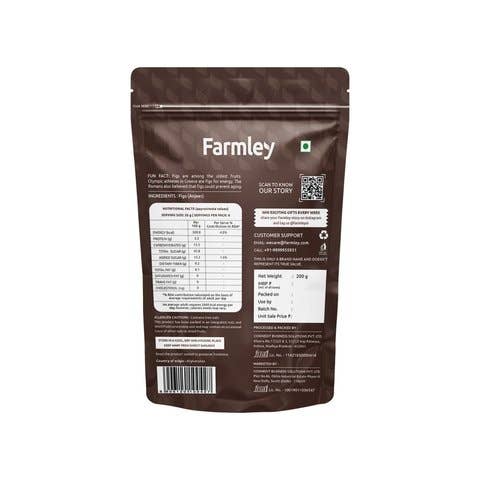 India shopping - Wholesale Dried/Dehydrated Fruit - Farmley Premium Anjeer - 200 gms